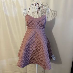 ASOS DESIGN dress in mauve. Size 2